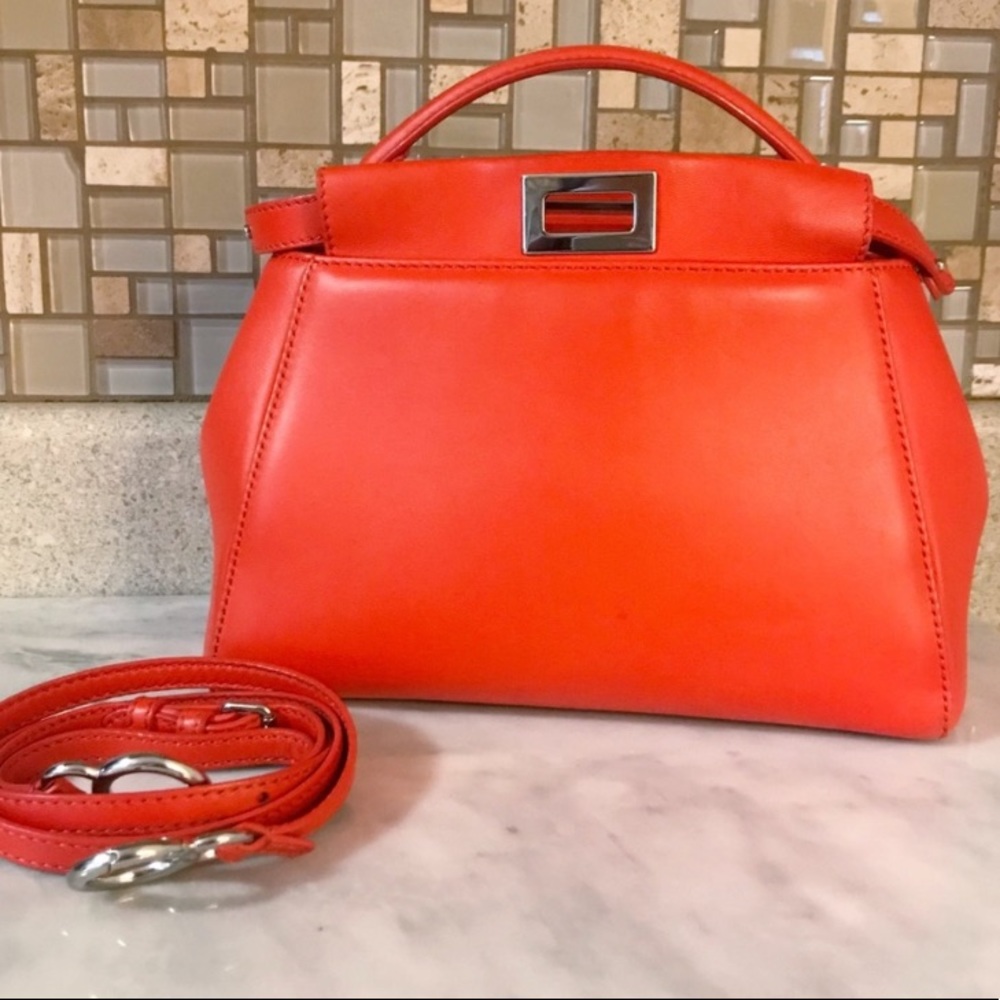 SOLD! AUTHENTIC Fendi Peekaboo mini